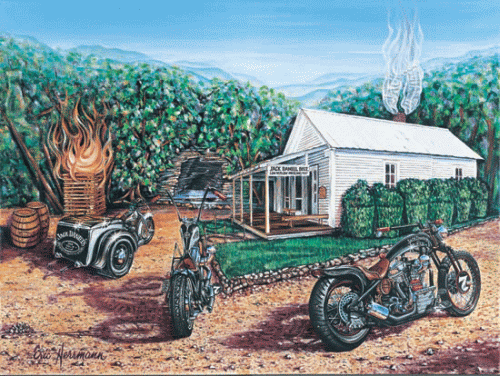 アメリヴィンテージUNDLANDSCAPEPRINTWAISTSLITSKIRT Jack Daniel's Old School since 1866 – Eric Herrmann Studios