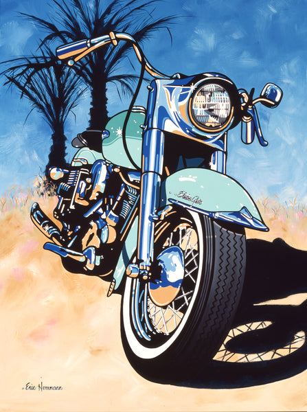 Green Electra Glide – Eric Herrmann Studios
